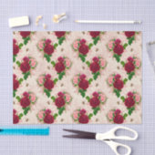 Oude Bij en Rozen Tissuepapier (Craft)