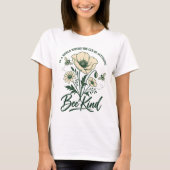 Oude Bij en Wilde Bloemen T-shirt (Voorkant)