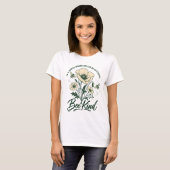 Oude Bij en Wilde Bloemen T-shirt (Voorkant volledig)