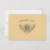 Oude Bij Geel Bedankt (Voorkant)