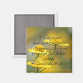 Oude Bijbelscriptprijs testament - Leviticus 19 Magneet (Voorkant / Achterkant)