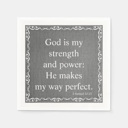 Oude Bijbelscriptprijsopgave testament - 2 Samuel  Servetten (Voorkant)