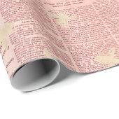 Oude Bijenpatroon  Cadeaupapier (Rol Hoek)