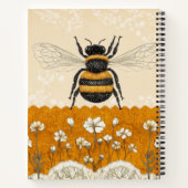 Oude Bijentuin Met Wilde Bloemen (10) Notitieboek (Achterkant)