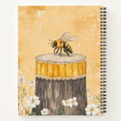 Oude Bijentuin Met Wilde Bloemen (1) Notitieboek (Achterkant)