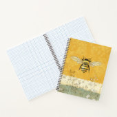 Oude Bijentuin Met Wilde Bloemen (3) Notitieboek (Binnen)