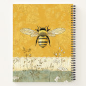 Oude Bijentuin Met Wilde Bloemen (3) Notitieboek (Achterkant)