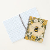 Oude Bijentuin Met Wilde Bloemen (4) Notitieboek (Binnen)