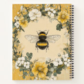 Oude Bijentuin Met Wilde Bloemen (4) Notitieboek (Achterkant)