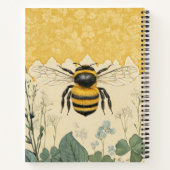 Oude Bijentuin Met Wilde Bloemen (5) Notitieboek (Achterkant)