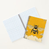 Oude Bijentuin Met Wilde Bloemen (6) Notitieboek (Binnen)