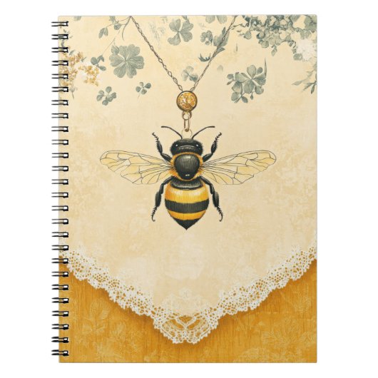 Oude Bijentuin Met Wilde Bloemen (7) Notitieboek (Voorkant)