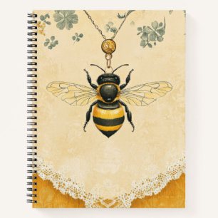 Oude Bijentuin Met Wilde Bloemen (7) Notitieboek