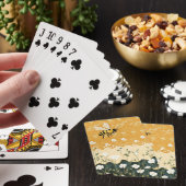 Oude Bijentuin met Wilde Bloemen (9) Pokerkaarten (Insitu)
