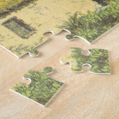 Oude, , bijtende behuizing met schroefdraad legpuzzel (Zijkant)