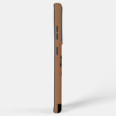 Oude Bill Phone Case (bruin/bruin) Samsung Galaxy Hoesje (Rechterkant)