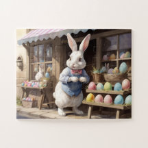 Oude binnenstad paaseierwinkel paasfeest