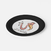 Oude Birthday borden Papieren Bordje (Gekanteld)