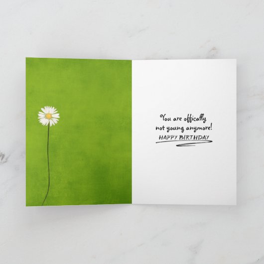 Oude Birthday Humor krijgen Kaart (Binnen)