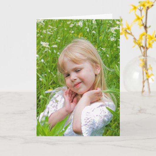 Oude Birthday Humor krijgen Kaart (Gele Bloem)