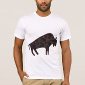 Oude bizon of prehistorische stier t-shirt (Voorkant)