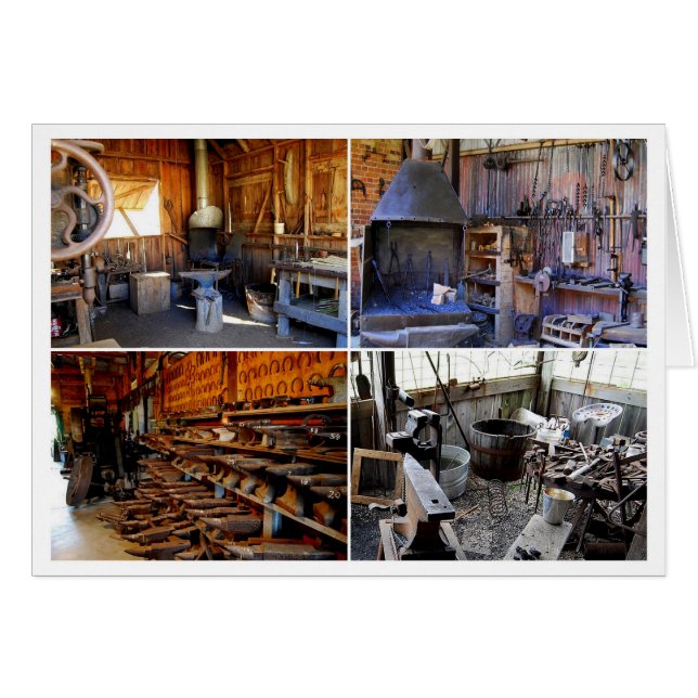 Oude Blacksmith-winkels (Voorkant Horizontaal)