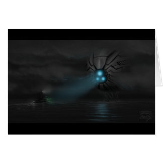 oude blanco kaart voor één verhoging