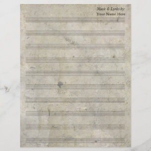 , oude, blanco plaat muziek 10-sleuf