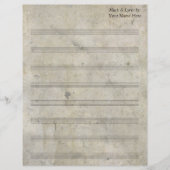 , oude, blanco vel muziek 8-reeks (Voorkant)