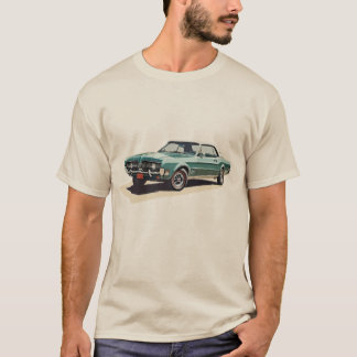 Oude Blauwe Auto T-shirt