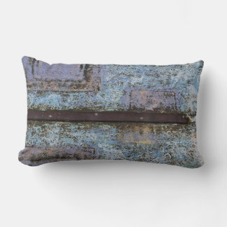 oude blauwe boot kussen
