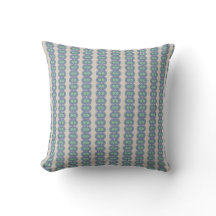 Oude Blauwe Dromen Ticking Kussen
