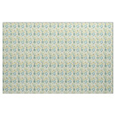 Oude Blauwe Gele Groene Patchwork Dekbed Stof (Yard (91,4 cm))
