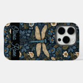 Oude blauwe Libel Case-Mate iPhone Case (Achterkant (horizontaal))