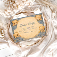 Oude Blauwe Spijkerbroek Teddy Luier Raffle
