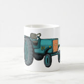 Oude Blauwe Tractor Boerenleven Koffiemok (Center)