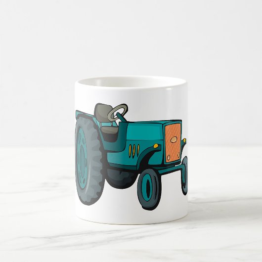 Oude Blauwe Tractor Boerenleven Koffiemok