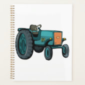 Oude Blauwe Tractor Boerenleven Planner (Voorkant)