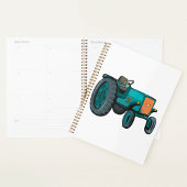 Oude Blauwe Tractor Boerenleven Planner