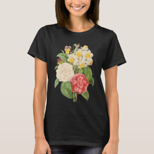 Oude Bloem Camelia Narcissen Bloemen door Redoute T-shirt