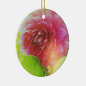 Oude Bloem Keramisch Ornament (Rechts)