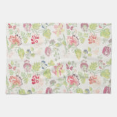 Oude Bloem Kruissteek Stijl Bloem Keuken Theedoek (Horizontaal)