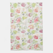 Oude Bloem Kruissteek Stijl Bloem Keuken Theedoek (Verticaal)