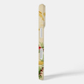 Oude Bloem Roos Trellis Behangpatroon Case-Mate iPhone Case (Achterkant / Rechts)