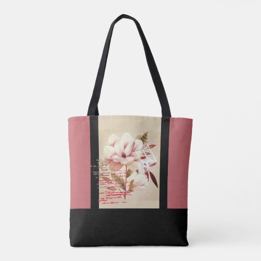 Oude bloem tas (Achterkant)