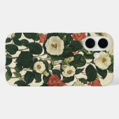 Oude bloemen, antieke tuingrozen bloemen Case-Mate iPhone case (Achterkant (horizontaal))