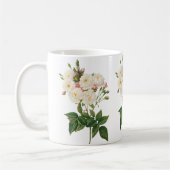 Oude Bloemen Bloemige Blush Noisette Roos Redoute Koffiemok (Links)