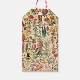 Oude Bloemen Cadeaulabel