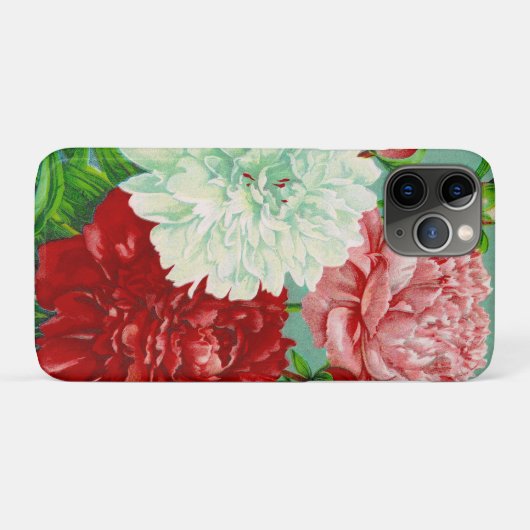 Oude bloemen Case-Mate iPhone case (Achterkant (horizontaal))