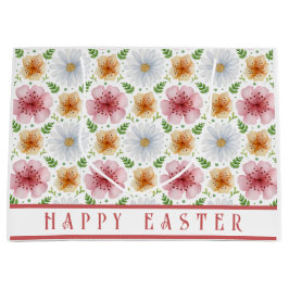 Oude Bloemen Gelukkig Pasen Groot Cadeauzakje